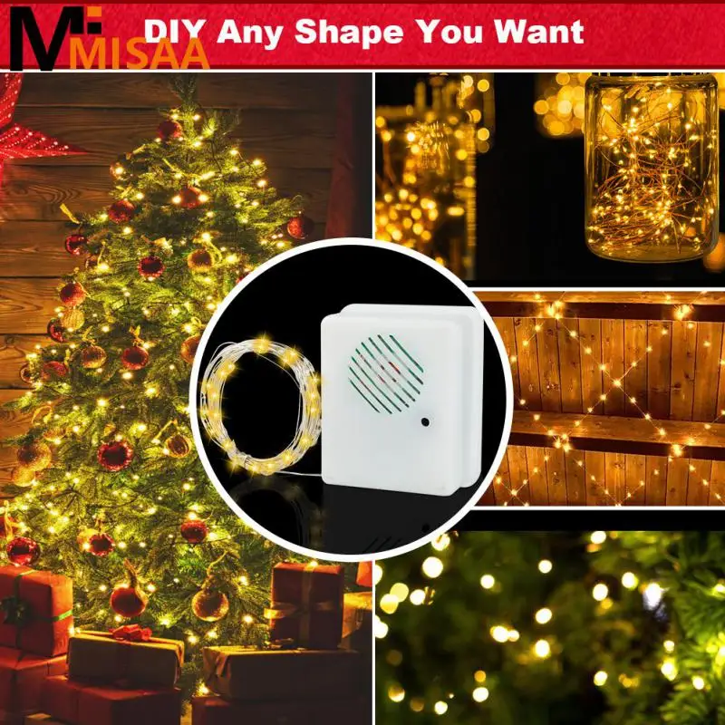 Voice-activated Props /9.8ft Fairy Light Sound Sensor Christmas Song Party Decoration String Light Portable Music Speaker
Voice-activated Props /9.8ft Fairy Light Sound Sensor Christmas Song Party Decoration String Light Portable Music Speaker