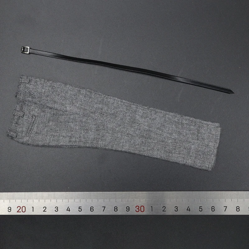 1:6 Scale Gray Trousers with Belt Model for 12" Action Figure Body Toys Accessories Pants
1:6 Scale Gray Trousers with Belt Model for 12" Action Figure Body Toys Accessories Pants