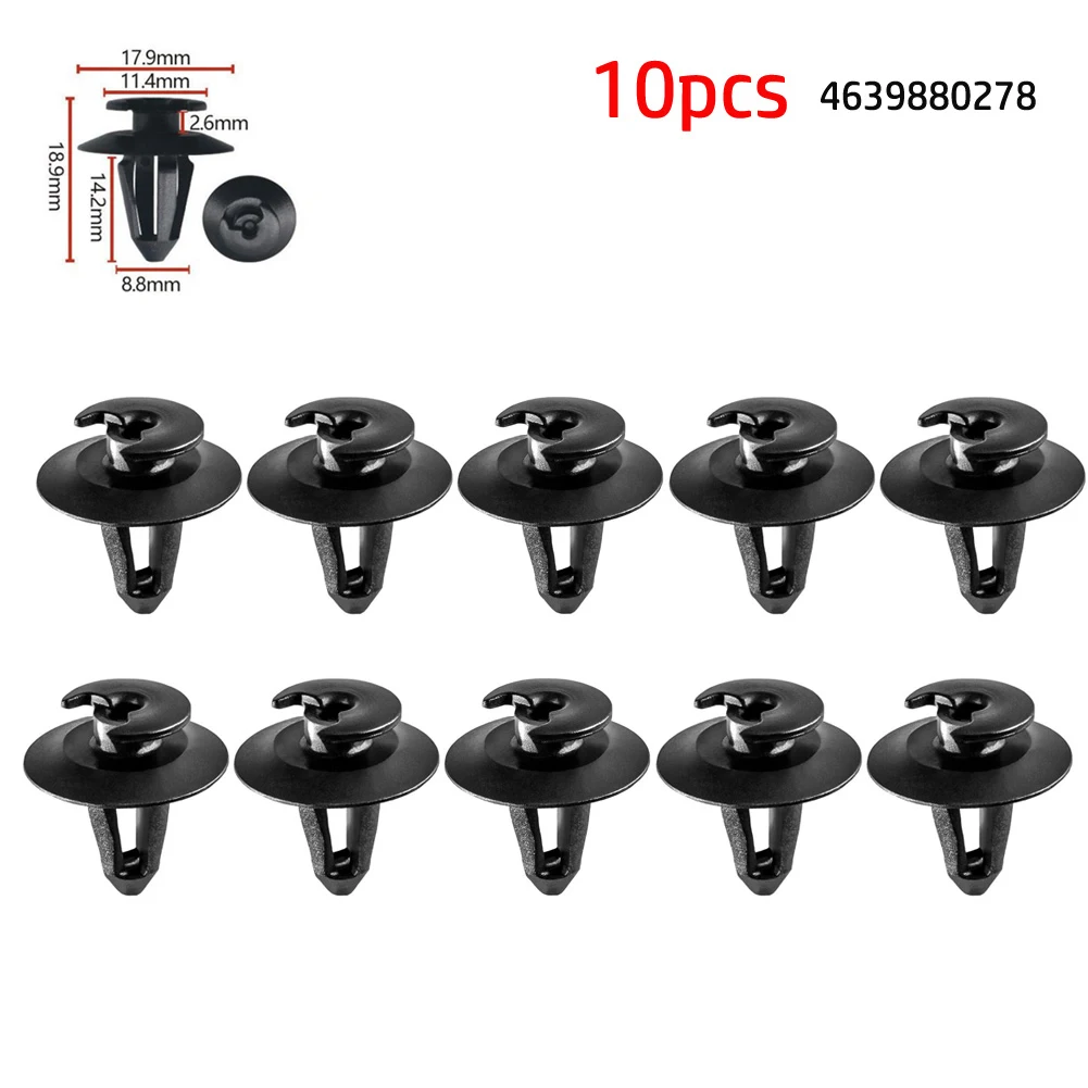 10pcs Automobile Retainer Clips For Mercedes For Benz W463 G-Class Rear Door Panel Trim Clip Set 4639880278 Replacement Parts
10pcs Automobile Retainer Clips For Mercedes For Benz W463 G-Class Rear Door Panel Trim Clip Set 4639880278 Replacement Parts