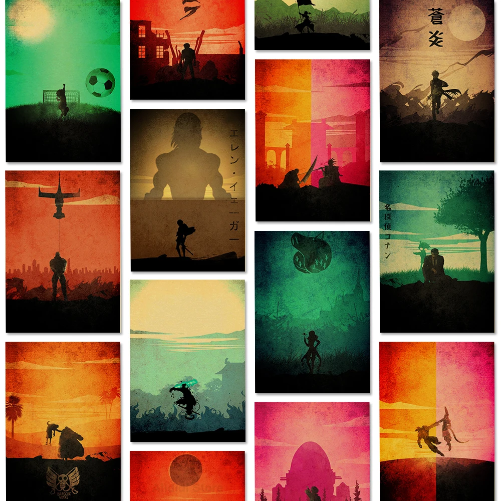 Anime Collection Kraft Paper Poster Attack on Titan Levi Fullmetal Alchemist Home Decor Bedroom Wall Paintings Stickers Posters
Anime Collection Kraft Paper Poster Attack on Titan Levi Fullmetal Alchemist Home Decor Bedroom Wall Paintings Stickers Posters