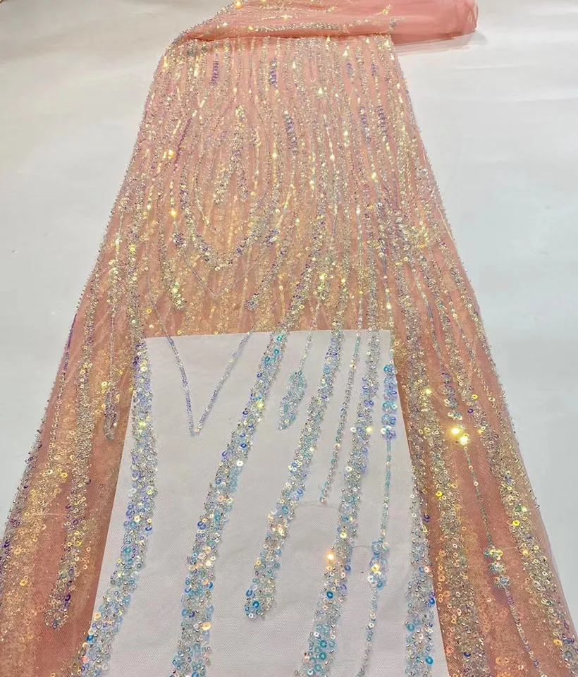 Beautiful Sequins African Sequins Lace Material 2022 High Quality Bride Embroidery Nigerian Tulle Lace Fabric For Wedding Dress
Beautiful Sequins African Sequins Lace Material 2022 High Quality Bride Embroidery Nigerian Tulle Lace Fabric For Wedding Dress