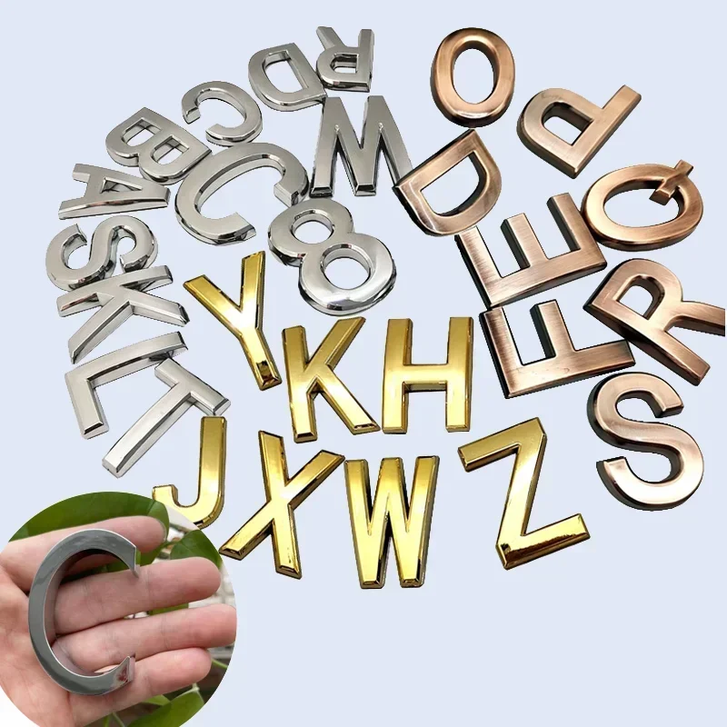 Клевые буквы для номера дома серебристого цвета ABS
Клевые буквы для номера дома серебристого цвета ABS