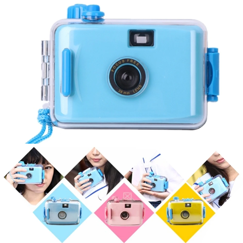 Cute Kid Reusable Film Camera Non-disposable Convenient Waterproof Shockproof Film LOMO Camera Kids Mini Educational Toys
Cute Kid Reusable Film Camera Non-disposable Convenient Waterproof Shockproof Film LOMO Camera Kids Mini Educational Toys