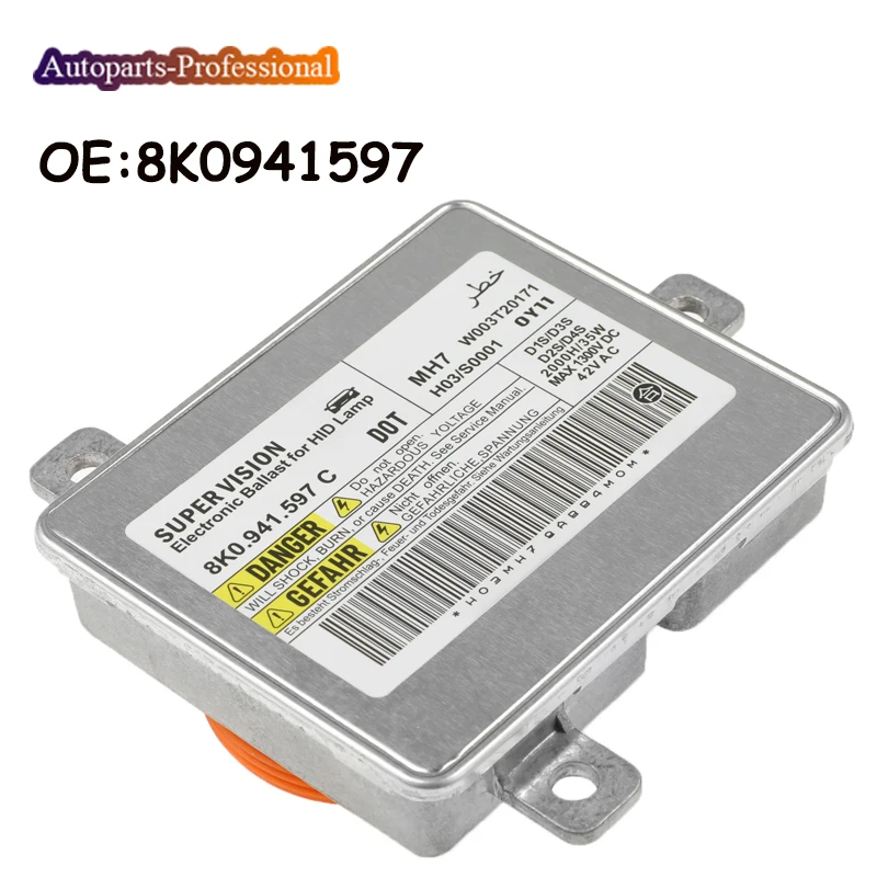 Car Headlight Lamp HID Ballast For Audi A3 2008-2013 A4 2007-2011 For VW 8K0941597 8K0941597C 2048703226 W3T21071 W3T16372 
Car Headlight Lamp HID Ballast For Audi A3 2008-2013 A4 2007-2011 For VW 8K0941597 8K0941597C 2048703226 W3T21071 W3T16372