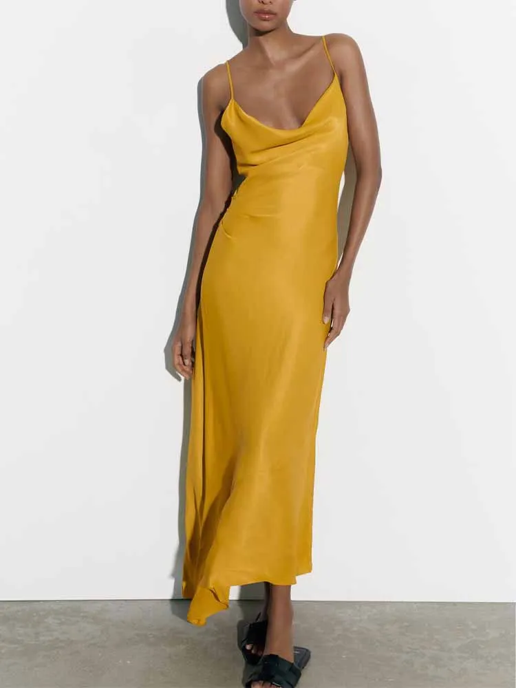 Женская летняя одежда, милая уличная вечеринка, Повседневная темпераментная шелковая атласная ткань, подъюбник, платье
Женская летняя одежда, милая уличная вечеринка, Повседневная темпераментная шелковая атласная ткань, подъюбник, платье