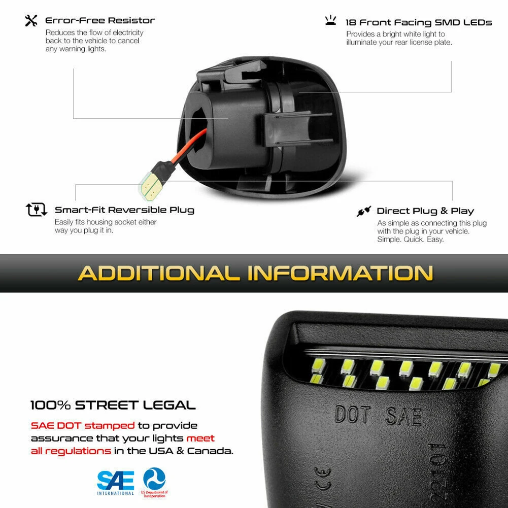 Plate Light License Plate Light Plate Light Tag Lamp Plate Light LED License Plate Light License Plate Light Brand New
Plate Light License Plate Light Plate Light Tag Lamp Plate Light LED License Plate Light License Plate Light Brand New