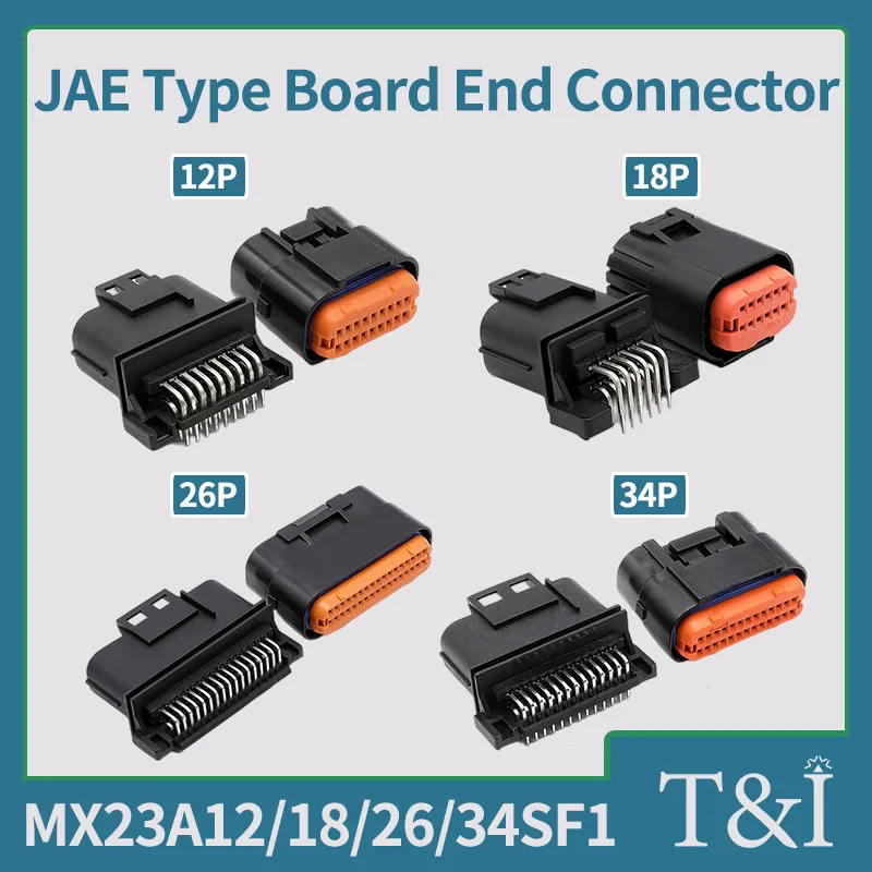 1/5/100 Sets New Energy Vehicle Waterproof Connector&Plug PCB Board End Harness Plug Pin Base Automobile MX23A12/18/26/34SF1
1/5/100 Sets New Energy Vehicle Waterproof Connector&Plug PCB Board End Harness Plug Pin Base Automobile MX23A12/18/26/34SF1