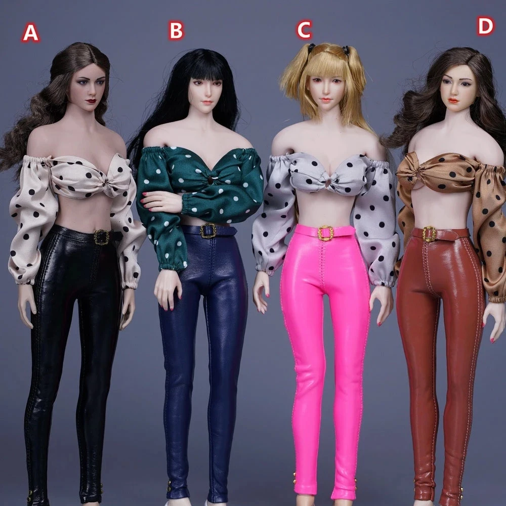 SA Toys SA033 1/6 Lantern Sleeve Tight Leather Pants Clothing Fit 12" Female Soldier Figure Body
SA Toys SA033 1/6 Lantern Sleeve Tight Leather Pants Clothing Fit 12" Female Soldier Figure Body