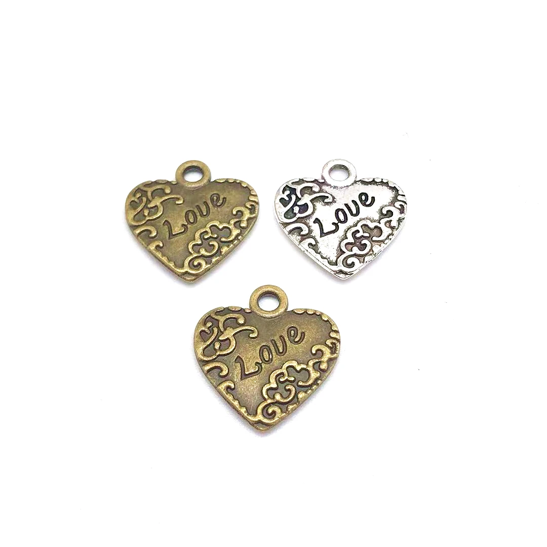 17 PCS 19X18mm Metal Alloy Love Heart Charms Romantic Pendants For Jewelry Making DIY Handmade Craft
17 PCS 19X18mm Metal Alloy Love Heart Charms Romantic Pendants For Jewelry Making DIY Handmade Craft
