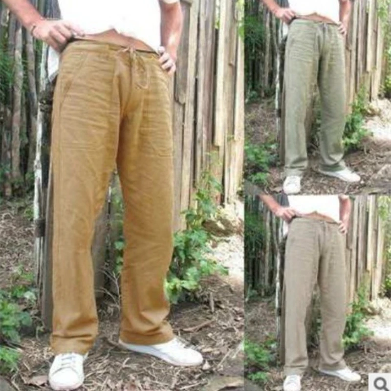 Men Pants Spring Summer Solid Color Loose Sports Running Pants Men's Casual Mid Waist Lace-up Simple Straight-Leg Pants Trousers
Men Pants Spring Summer Solid Color Loose Sports Running Pants Men's Casual Mid Waist Lace-up Simple Straight-Leg Pants Trousers