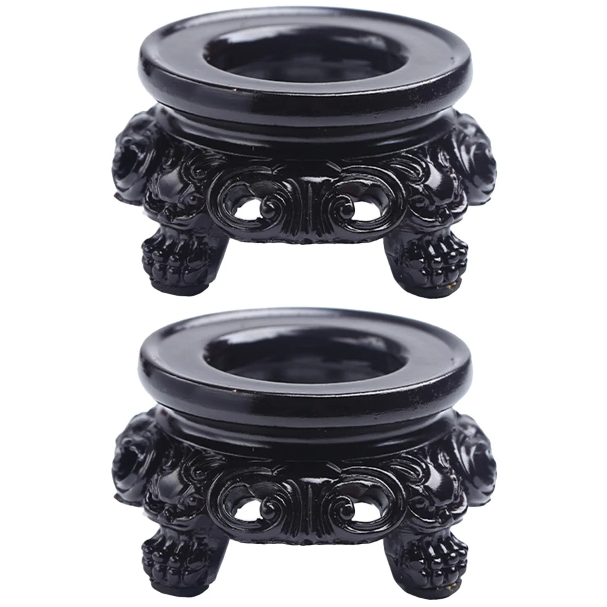 2pcs Crystal Balls Show Base Round Stand Vintage Stand for Crystal Sphere Desktop Ornament
2pcs Crystal Balls Show Base Round Stand Vintage Stand for Crystal Sphere Desktop Ornament