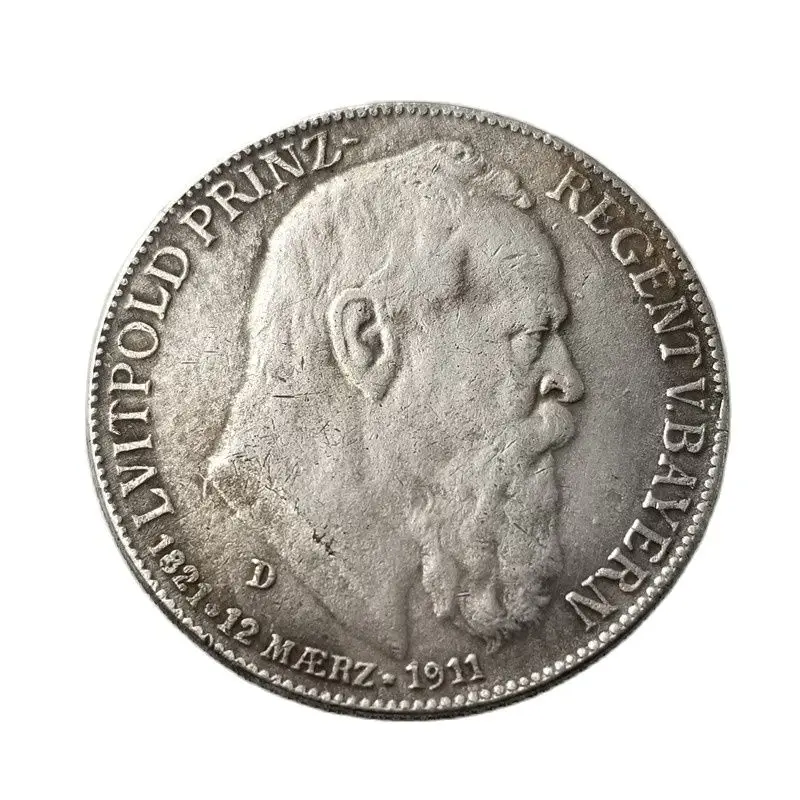 1911 Germany Silver Plated Coins Copy Collectibles Coin Home Decoration Magic Coin Lucky Challenge Coins Christmas Gifts#1812
1911 Germany Silver Plated Coins Copy Collectibles Coin Home Decoration Magic Coin Lucky Challenge Coins Christmas Gifts#1812