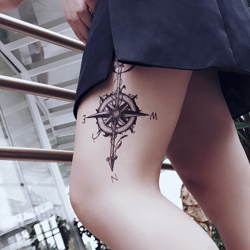 Waterproof Temporary Tattoo Sticker Compass Arrow Tattoos India Elephant Body Art Arm Fake Sleeve Tatoo Women Men
Waterproof Temporary Tattoo Sticker Compass Arrow Tattoos India Elephant Body Art Arm Fake Sleeve Tatoo Women Men