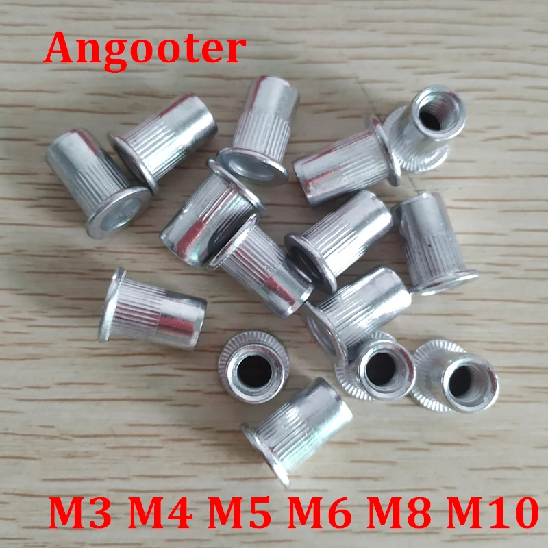 Aluminum Rivet Nut Rivetnuts M3 m4 m5 m6 m8 m10 aluminum alloy Rivnut Flat Head Threaded Rivet Insert Nutsert Cap Rivet Nut
Aluminum Rivet Nut Rivetnuts M3 m4 m5 m6 m8 m10 aluminum alloy Rivnut Flat Head Threaded Rivet Insert Nutsert Cap Rivet Nut