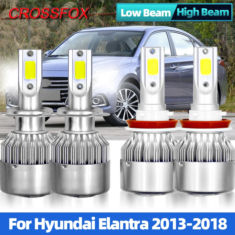 40000LM Turbo H7 H11 Led bulb 12V Car Headlight Super Bright Car Light 6000K For Hyundai Elantra 2013 2014 2015 2016 2017 2018
40000LM Turbo H7 H11 Led bulb 12V Car Headlight Super Bright Car Light 6000K For Hyundai Elantra 2013 2014 2015 2016 2017 2018