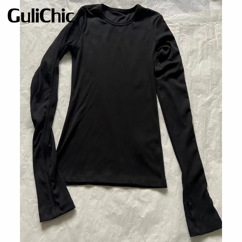 5.17 GuliChic Women Casual Comfortable Hollow Out Long Sleeve Round Neck Stretchy Slim Knitted T-Shirt
5.17 GuliChic Women Casual Comfortable Hollow Out Long Sleeve Round Neck Stretchy Slim Knitted T-Shirt