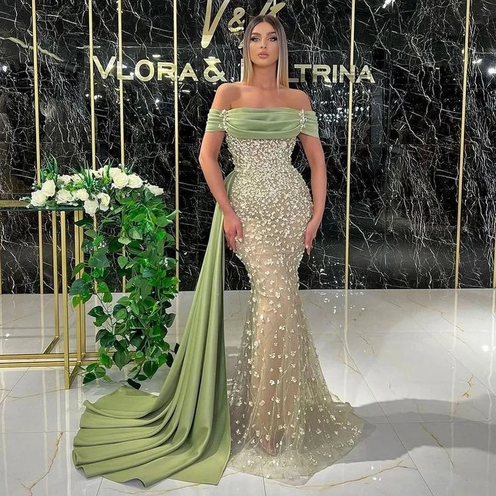Luxury Off The Shoulder Sexy Mermaid Evening Dresses 2022 Feathers Sleeveless Formal Slim Slit Special Occasion Long Dresses
Luxury Off The Shoulder Sexy Mermaid Evening Dresses 2022 Feathers Sleeveless Formal Slim Slit Special Occasion Long Dresses