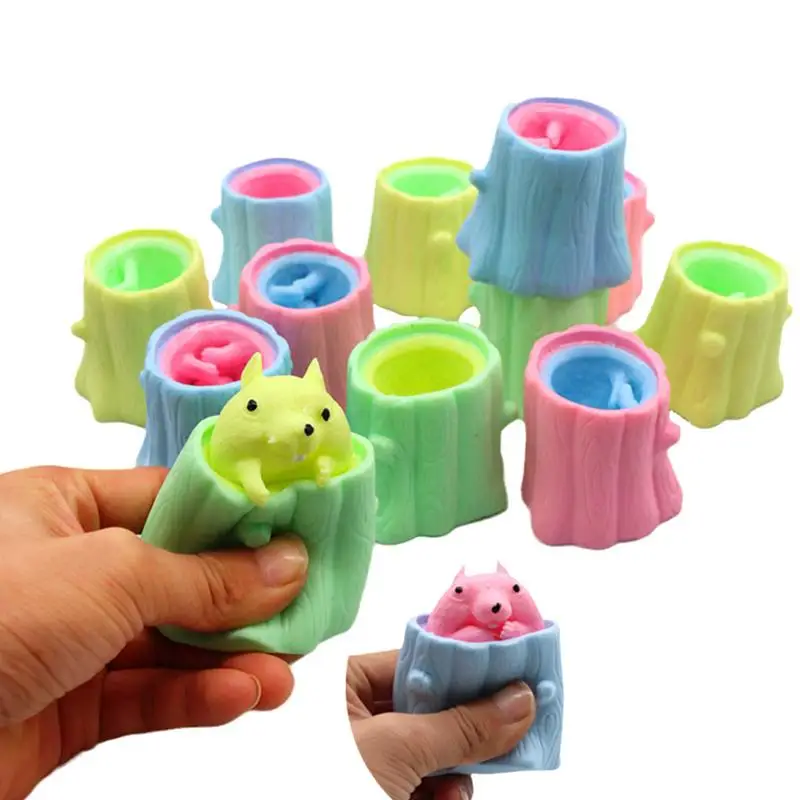 Squeezing Squirrel Cup Toys Decompression Toy Antistress Sensory Toy Tree Hole Squirrel Calming Toys For Kid Adult
Squeezing Squirrel Cup Toys Decompression Toy Antistress Sensory Toy Tree Hole Squirrel Calming Toys For Kid Adult