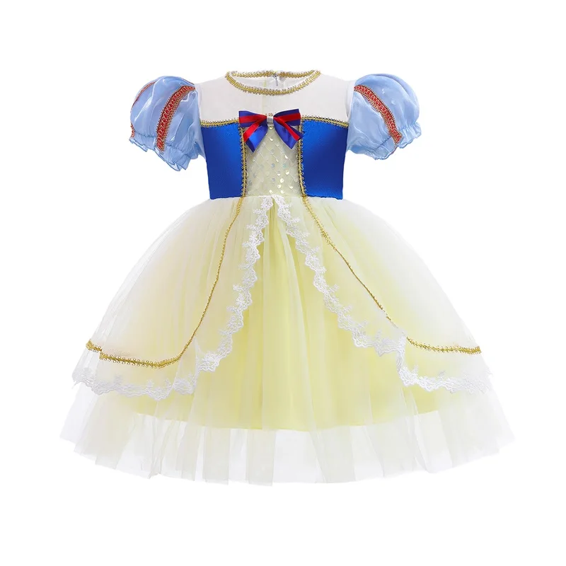 Summer Princess Dress For Girls Snow White Cosplay Costume Puff Sleeve Kids Dress Children Party Birthday Fancy Gown Vestidos
Summer Princess Dress For Girls Snow White Cosplay Costume Puff Sleeve Kids Dress Children Party Birthday Fancy Gown Vestidos