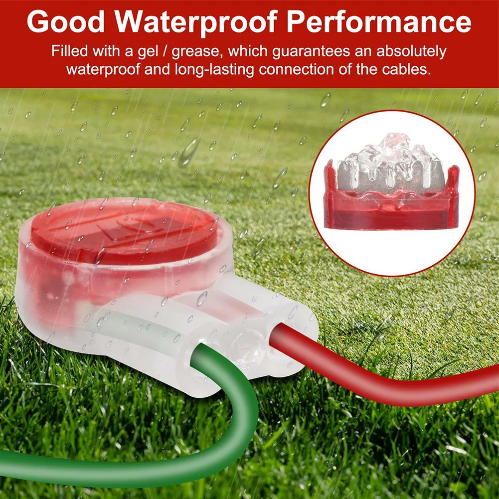 Yard, Garden Outdoor Living 50 Cable Connector Quick Connector Gel Connector Waterproof Robotic Lawnmower Corrosion Resistant
Yard, Garden Outdoor Living 50 Cable Connector Quick Connector Gel Connector Waterproof Robotic Lawnmower Corrosion Resistant