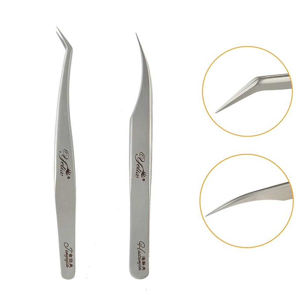 Yelix Eyelash Extension Tweezers Volume Lash Tweezers Eyelash Tweezers Pincet Professional Hyperfine High Precision
Yelix Eyelash Extension Tweezers Volume Lash Tweezers Eyelash Tweezers Pincet Professional Hyperfine High Precision