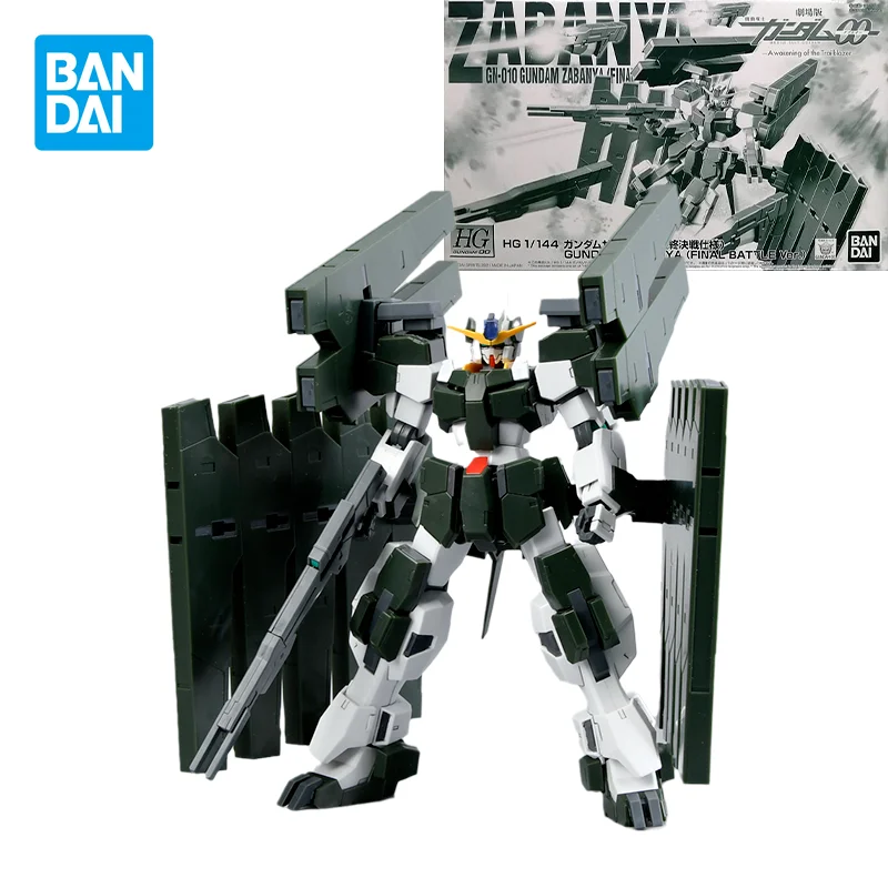 Bandai Original Gundam Model Kit Anime Figure Gundam Zabanya GN-010 HG 1/144 FINAL BATTLE Ver. Action Figures Toys Gift for Kids
Bandai Original Gundam Model Kit Anime Figure Gundam Zabanya GN-010 HG 1/144 FINAL BATTLE Ver. Action Figures Toys Gift for Kids