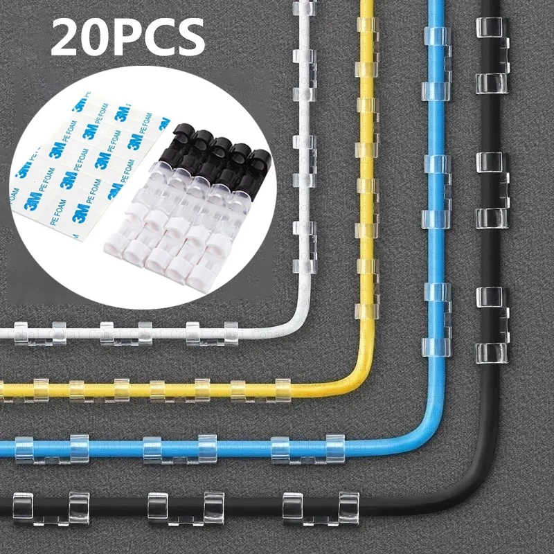 Зажимы для кабелей, самоклеящиеся, держатель с креплением, 16/20 шт.
Зажимы для кабелей, самоклеящиеся, держатель с креплением, 16/20 шт.