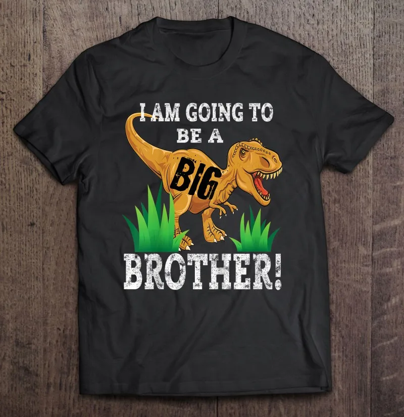 Футболка мужская оверсайз с принтом «я собираюсь быть Большим Братом динозавром»
Футболка мужская оверсайз с принтом «я собираюсь быть Большим Братом динозавром»