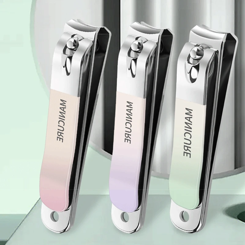 Nail Clippers Stainless Steel Sharpest Nail Cutter Duty Curved Edge for Adult Men Women Swing Out Nail Cleaner/File 
Nail Clippers Stainless Steel Sharpest Nail Cutter Duty Curved Edge for Adult Men Women Swing Out Nail Cleaner/File