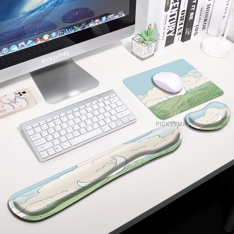 Mouse Pad 3-piece Set Wrist Rest For Computer Laptop Notebook Keyboard Mouse Mat With Hand Rest Gaming Mice Pad Wrist Support
Mouse Pad 3-piece Set Wrist Rest For Computer Laptop Notebook Keyboard Mouse Mat With Hand Rest Gaming Mice Pad Wrist Support