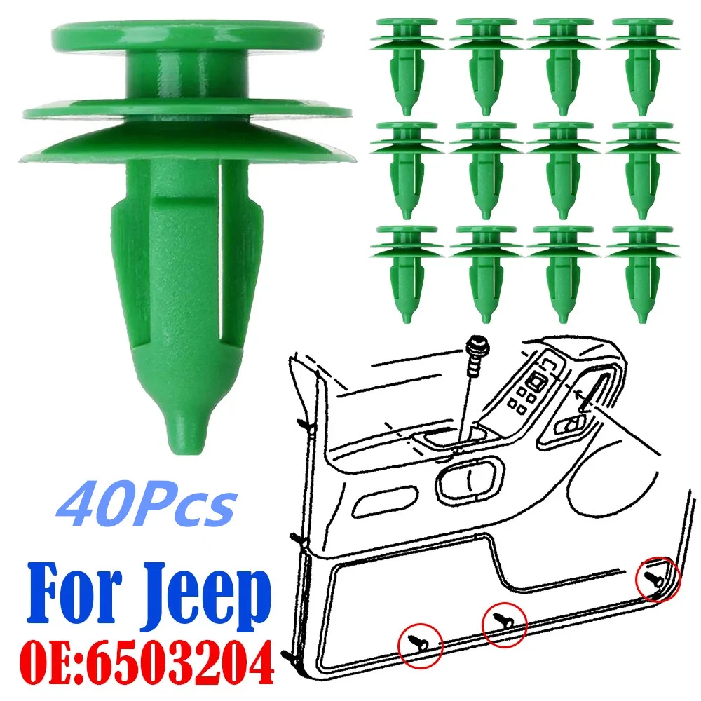 40x автомобильные крепления для панели двери, зеленые фиксаторы для Ford Chrysler WJ, для Jeep Wrangler TJ, Grand Cherokee, Φ
40x автомобильные крепления для панели двери, зеленые фиксаторы для Ford Chrysler WJ, для Jeep Wrangler TJ, Grand Cherokee, Φ