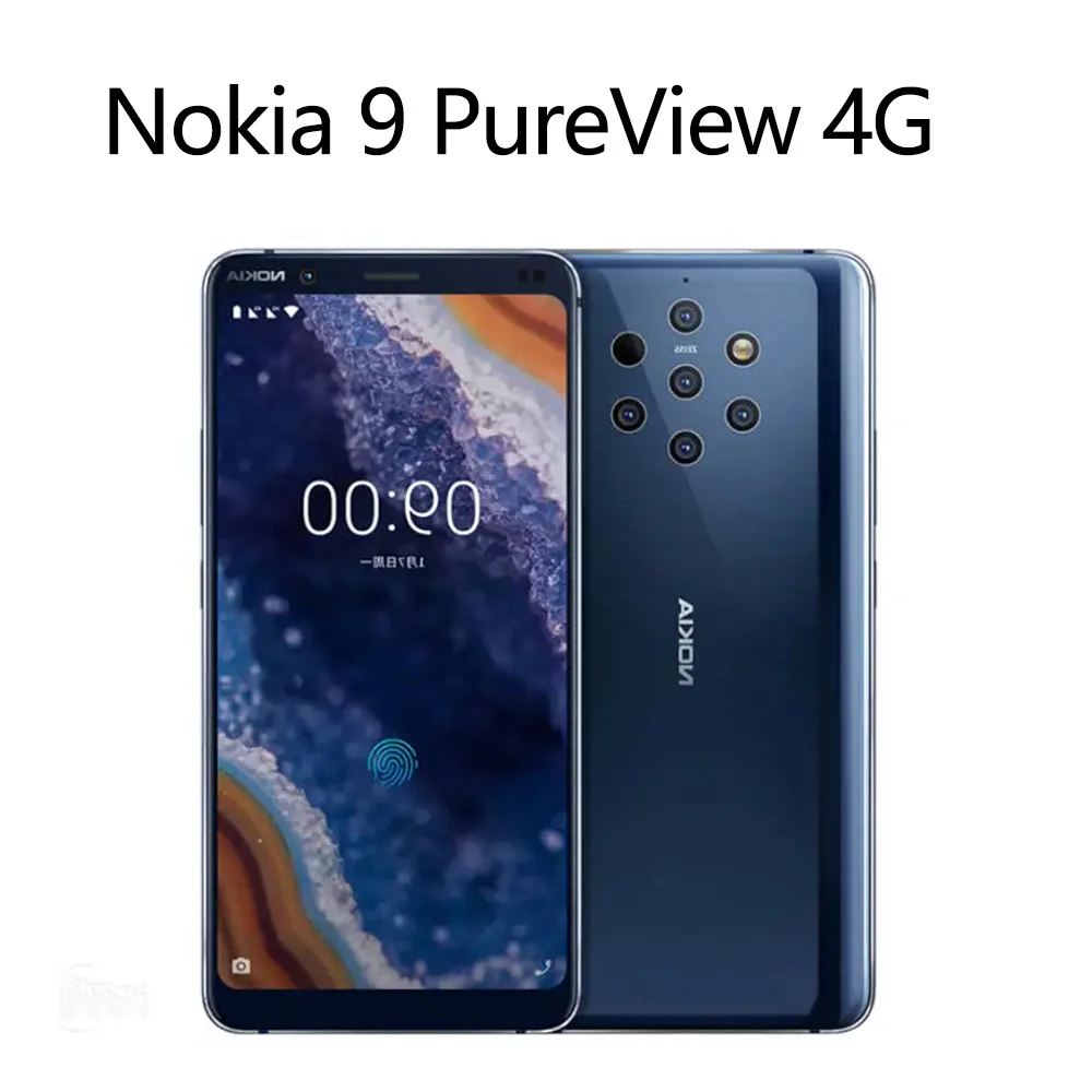 Процессор Nokia 9 PureView 4G Qualcomm Snapdragon 845 12 МП камера оригинальный аккумулятор для