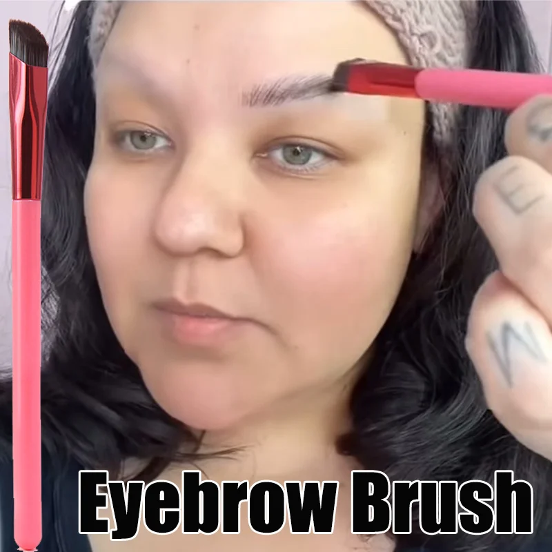 Wild Eyebrow Brush Multifunction Simulated Stereoscopic Eyebrow Hairline Contouring Eyeshadow Concealer Square Make Up Brushes 
Wild Eyebrow Brush Multifunction Simulated Stereoscopic Eyebrow Hairline Contouring Eyeshadow Concealer Square Make Up Brushes