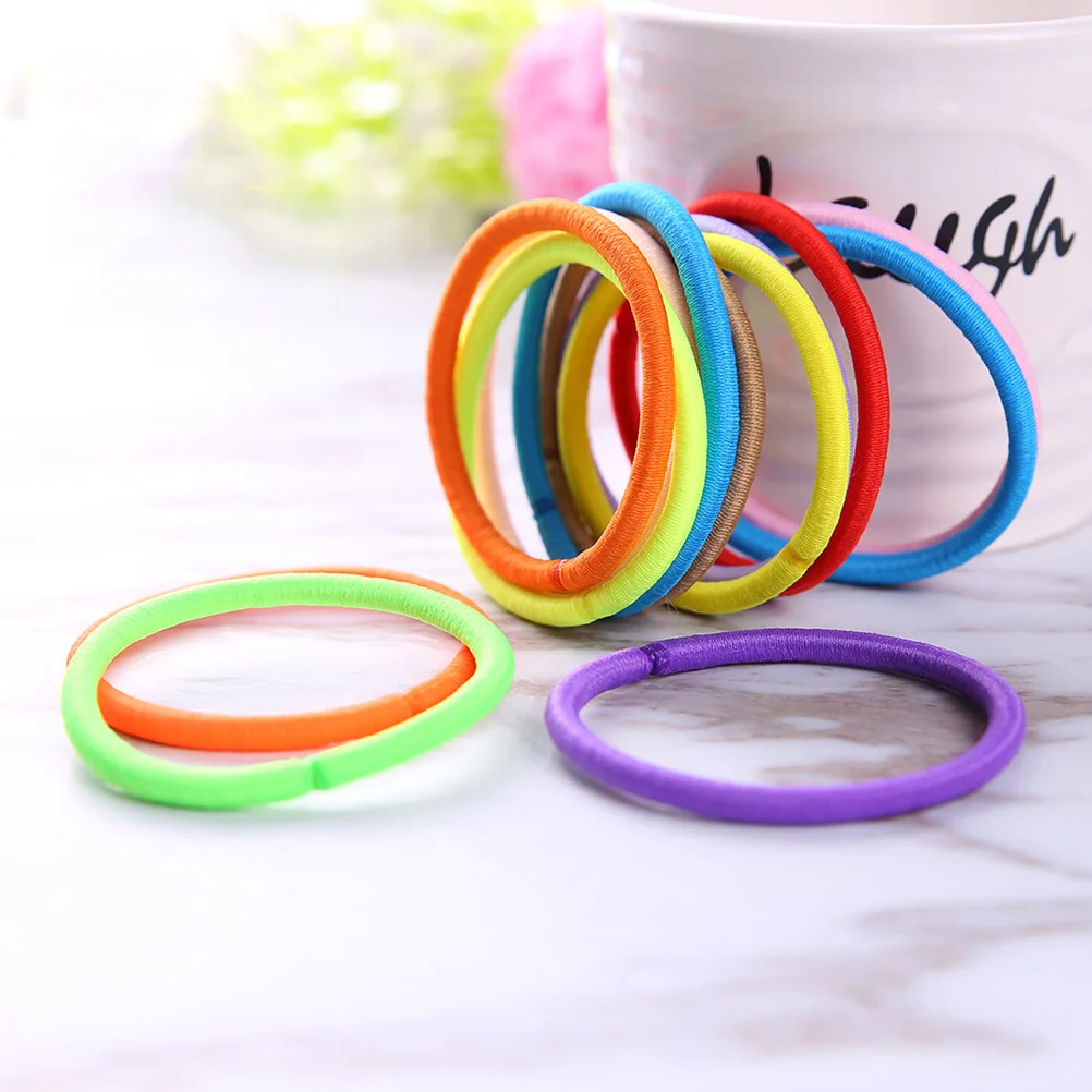 100Pcs Hair Elastics Hair Ties 4mm Ponytail Holders Elastic Hair Band Hair Circles Ropes Hair Accessories for ( Random Assorted
100Pcs Hair Elastics Hair Ties 4mm Ponytail Holders Elastic Hair Band Hair Circles Ropes Hair Accessories for ( Random Assorted