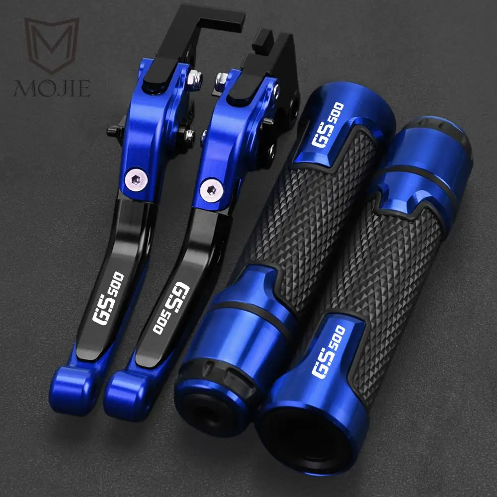 

Motorcycle Adjustable Brake Handle Clutch Levers Handlebar Grips Ends FOR Suzuki GS500 GS 500 1989-2008 2007 2006 2005 2004 2003