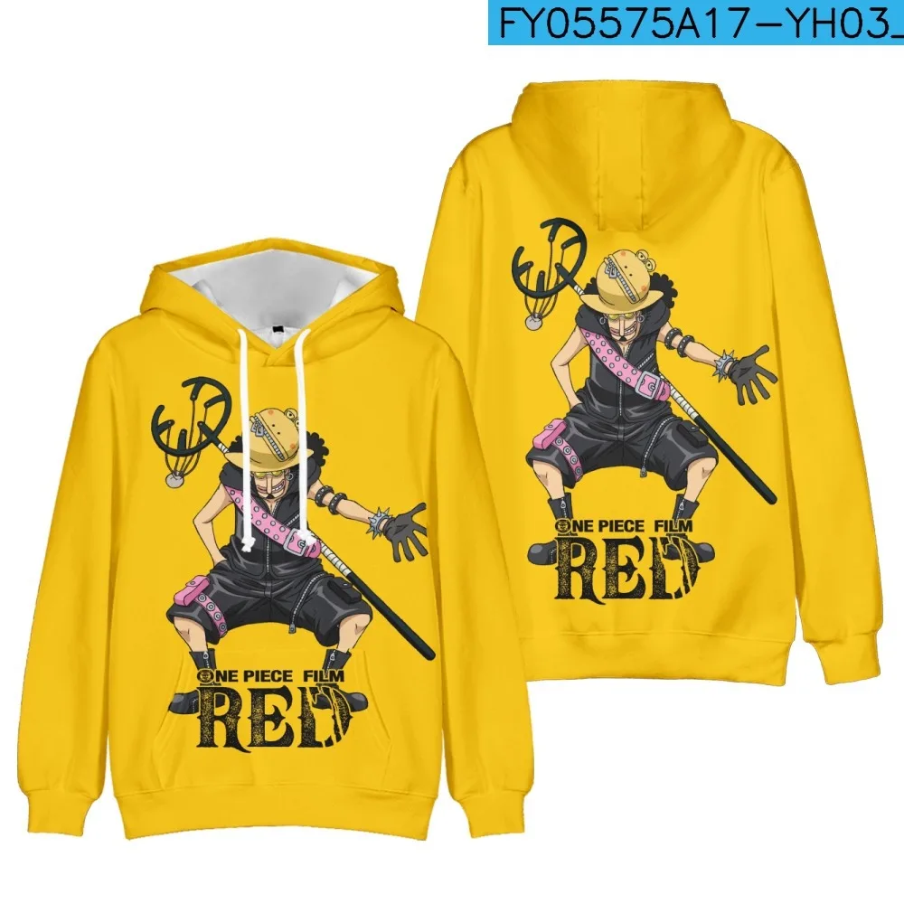 Fashion 3D One FILM RED Piece Man Woman Hoodie Boy Girl Fashion Pullover 3D Sweatshirt Autumn and Winter Clothes
Fashion 3D One FILM RED Piece Man Woman Hoodie Boy Girl Fashion Pullover 3D Sweatshirt Autumn and Winter Clothes