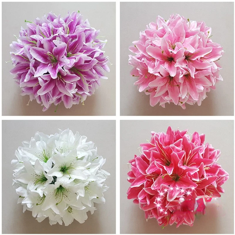 Simulation Lily Flower Ball Wedding Lob Home Shopping Mall Atrium Kindergarten Decoration Ball Campus Dance Holding Flower Ball
Simulation Lily Flower Ball Wedding Lob Home Shopping Mall Atrium Kindergarten Decoration Ball Campus Dance Holding Flower Ball
