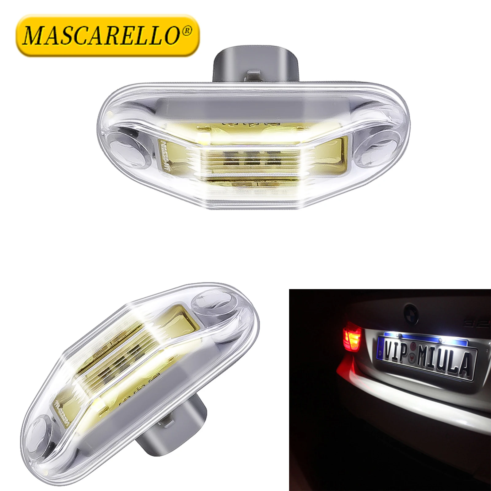 2 шт., задний номерной знак BMW E46 3er 4D 1998-2005
2 шт., задний номерной знак BMW E46 3er 4D 1998-2005