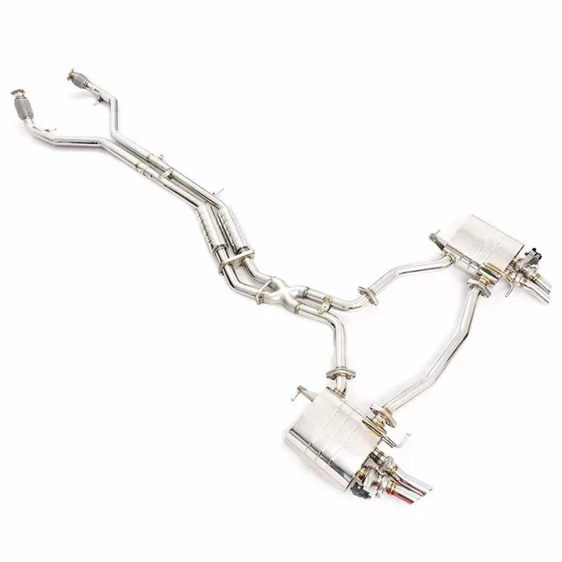 304 Stainless Steel Exhaust Muffler valve control Catback Exhaust For AUDI A8 C8 3.0T 2018-2022 car Exhaust system
304 Stainless Steel Exhaust Muffler valve control Catback Exhaust For AUDI A8 C8 3.0T 2018-2022 car Exhaust system