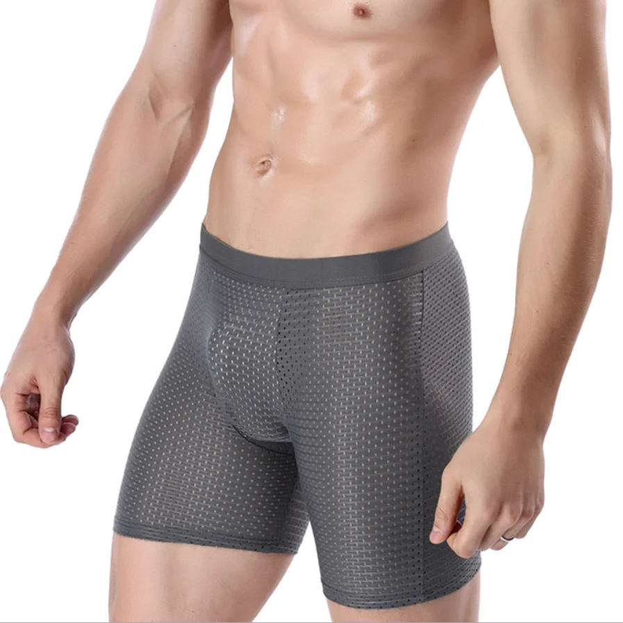 sports underwear long ice silk mesh sexy breathable boxer briefs running wear-resistant long pants
sports underwear long ice silk mesh sexy breathable boxer briefs running wear-resistant long pants