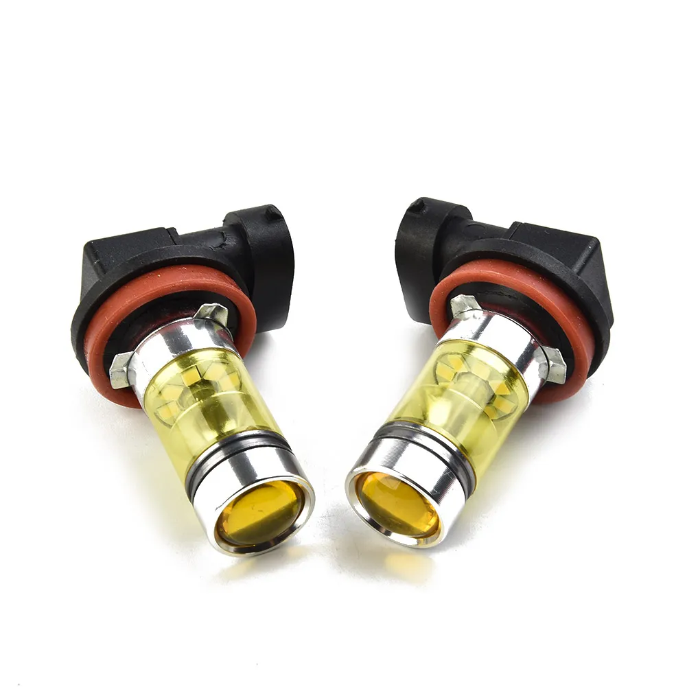 2pcs 100W H11 H8 LED Yellow Fog Light Bulbs DRL Light 1500LM 4300K PMMA Lens Bulbs Turbo Fog Light 12V Driving Light Bulbs
2pcs 100W H11 H8 LED Yellow Fog Light Bulbs DRL Light 1500LM 4300K PMMA Lens Bulbs Turbo Fog Light 12V Driving Light Bulbs