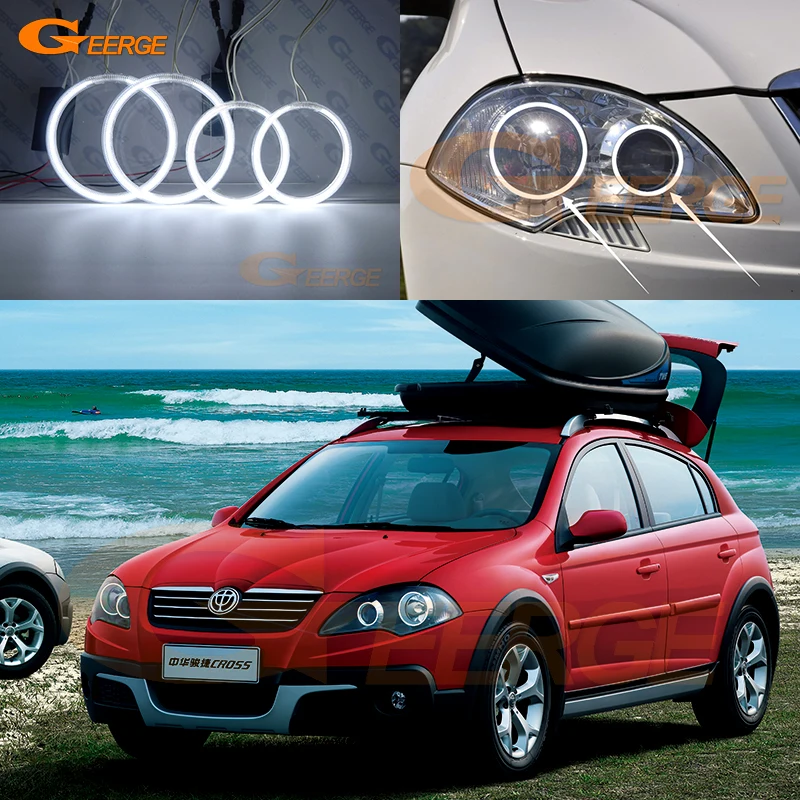 For Brilliance BS2 FSV 2009 2010 2011 2012 Excellent Ultra Bright CCFL Angel Eyes Halo Rings Kit Car Accessories
For Brilliance BS2 FSV 2009 2010 2011 2012 Excellent Ultra Bright CCFL Angel Eyes Halo Rings Kit Car Accessories
