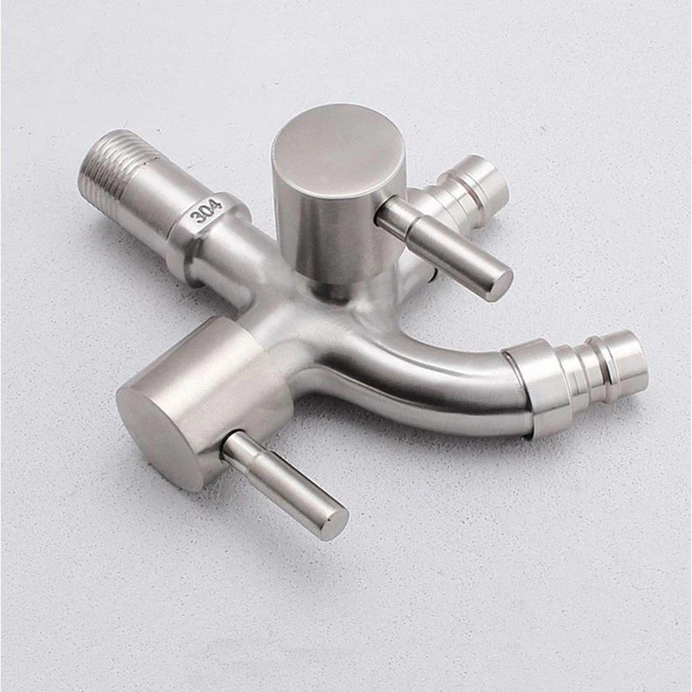 Two Way Tap Double Tap Kitchen Bathroom 304 Stainless Steel Dual Use High Quality Multifunctional 2pcs Handles
Two Way Tap Double Tap Kitchen Bathroom 304 Stainless Steel Dual Use High Quality Multifunctional 2pcs Handles