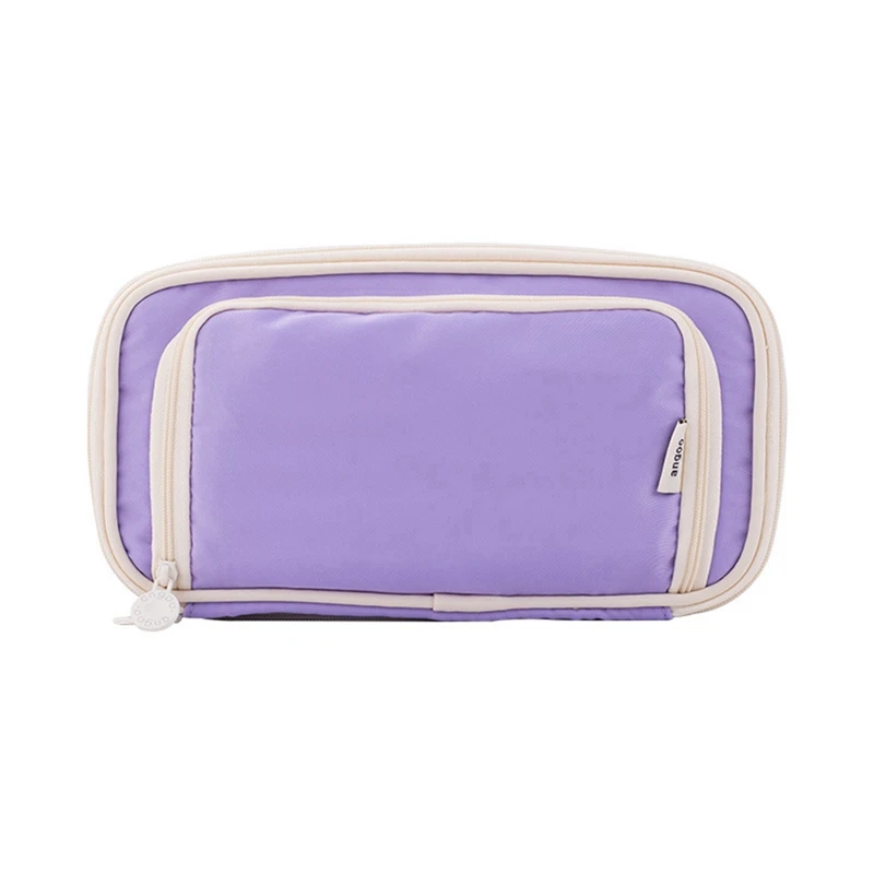 ANGOO Classic Pocket Pen Pencil Case, Fold Canvas Stationery Storage Bag Organizer For Cosmetic Travel Student
ANGOO Classic Pocket Pen Pencil Case, Fold Canvas Stationery Storage Bag Organizer For Cosmetic Travel Student