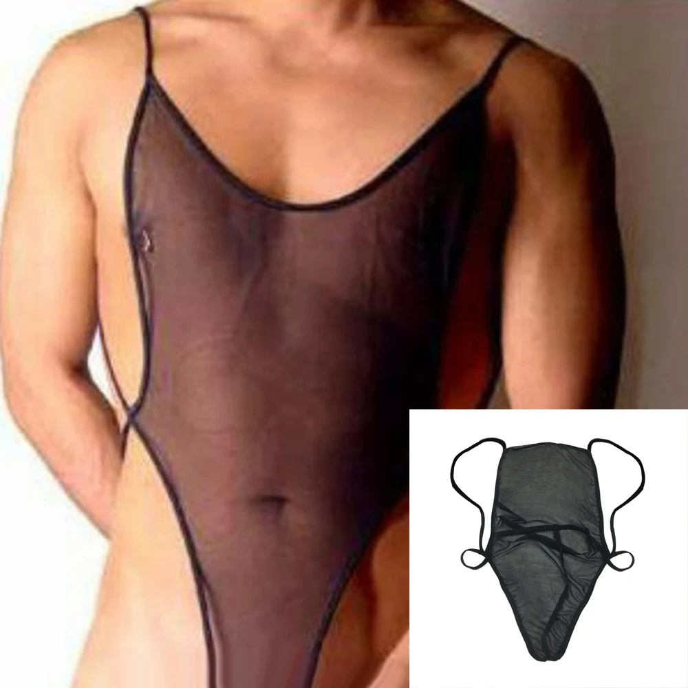Men's Transparent Panties Sexy Sissy Bellyband Stretch Underwear Open Back Mesh Bodysuit Man Sensual Lingerie
Men's Transparent Panties Sexy Sissy Bellyband Stretch Underwear Open Back Mesh Bodysuit Man Sensual Lingerie