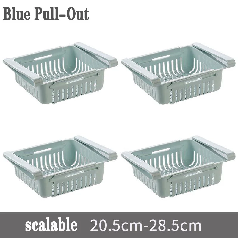 2/4 Pack Adjustable Extendable Refrigerator Organizer Drawer Basket Pull Out Drawer Fresh Divider Storage Rack Hot Sale
2/4 Pack Adjustable Extendable Refrigerator Organizer Drawer Basket Pull Out Drawer Fresh Divider Storage Rack Hot Sale