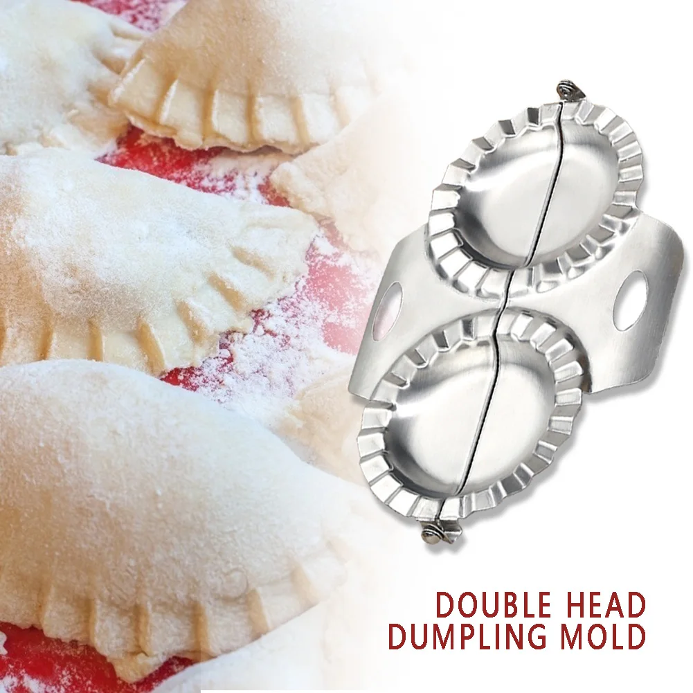 Dumpling Maker Stainless Steel Durable Household Dumplings Jiaozi Mold Pastry Dough Wrapper DIY Kitchen Artifact Tool
Dumpling Maker Stainless Steel Durable Household Dumplings Jiaozi Mold Pastry Dough Wrapper DIY Kitchen Artifact Tool