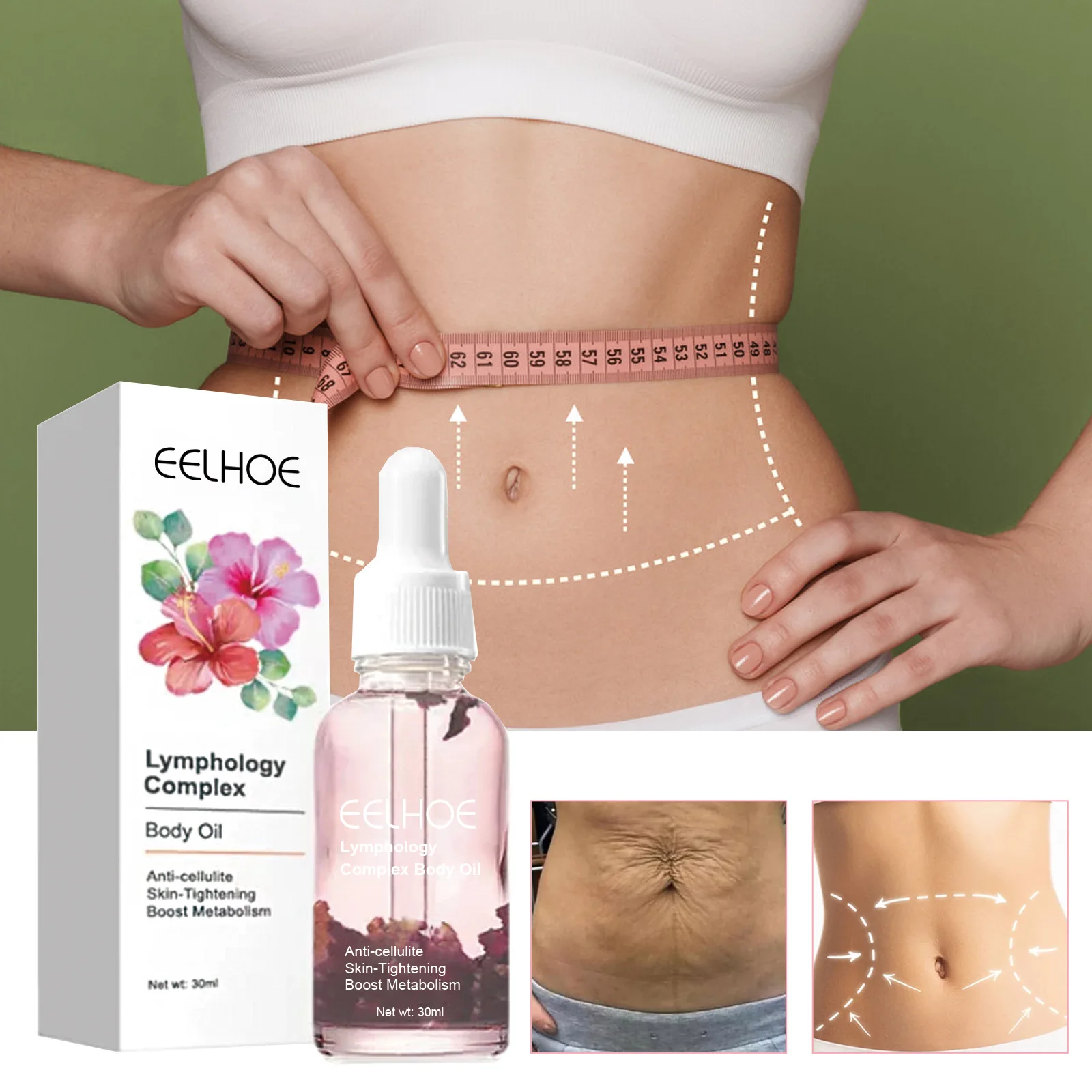 Body Firming and Moisturizing Essential Oil Massage Shaping Arm Thigh Belly Nourishing Skin Body Shaping Care Oil
Body Firming and Moisturizing Essential Oil Massage Shaping Arm Thigh Belly Nourishing Skin Body Shaping Care Oil