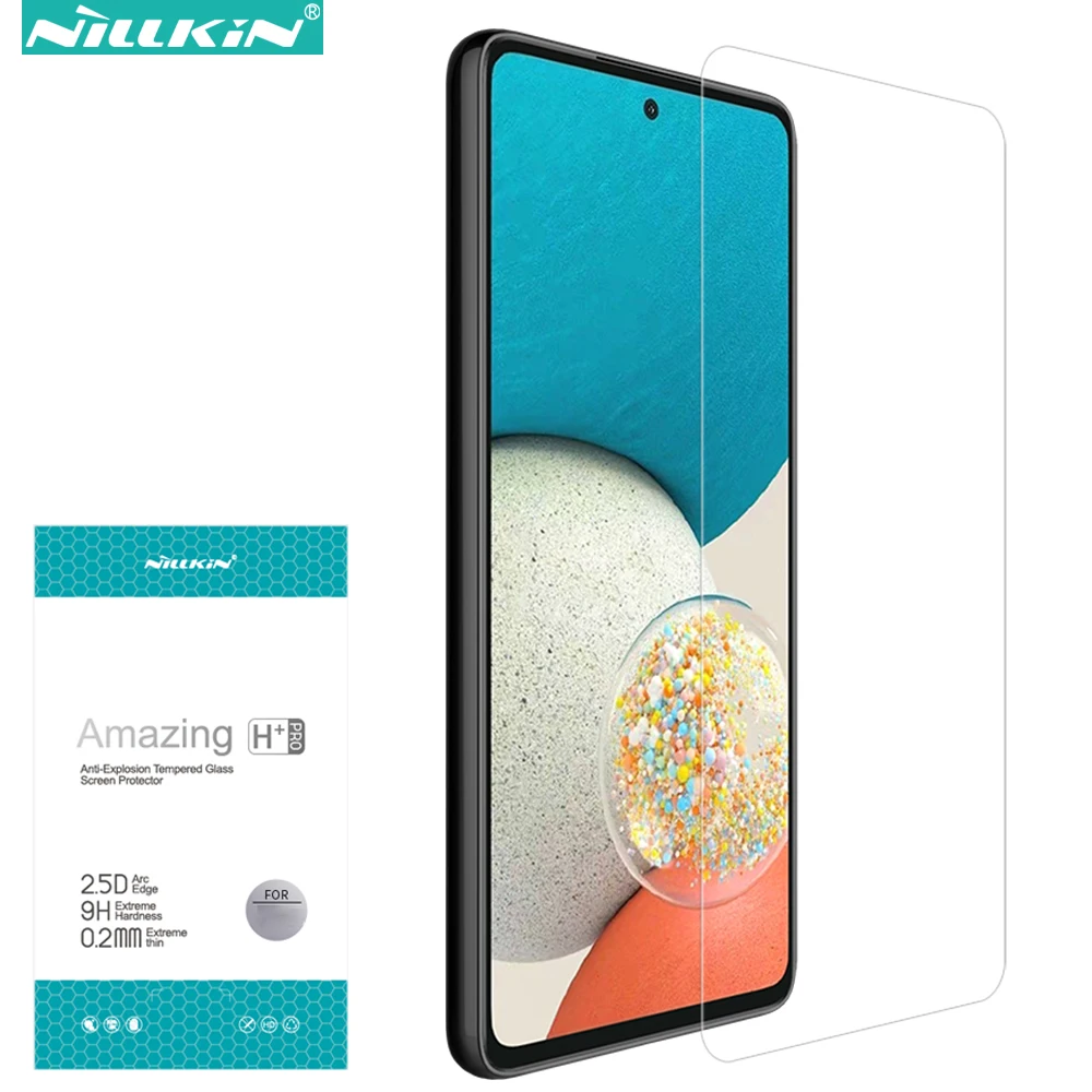 Закаленное стекло Nillkin H + Pro 0,22 мм для Samsung Galaxy A53 5G, ультратонкая Защитная пленка для экрана 9H
Закаленное стекло Nillkin H + Pro 0,22 мм для Samsung Galaxy A53 5G, ультратонкая Защитная пленка для экрана 9H