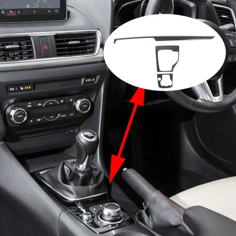 Carbon Fiber Center Console Panel Trim Gear Panel Trim RHD Fit for Mazda 3 2016 2017 2018 2019 2020 Automobiles Style
Carbon Fiber Center Console Panel Trim Gear Panel Trim RHD Fit for Mazda 3 2016 2017 2018 2019 2020 Automobiles Style